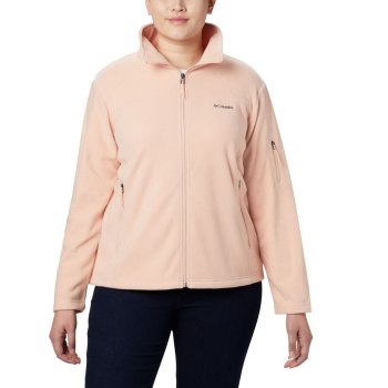 Columbia Fast Trek II Plus Size, Chamarras Rosas Para Mujer | 380749-WNU